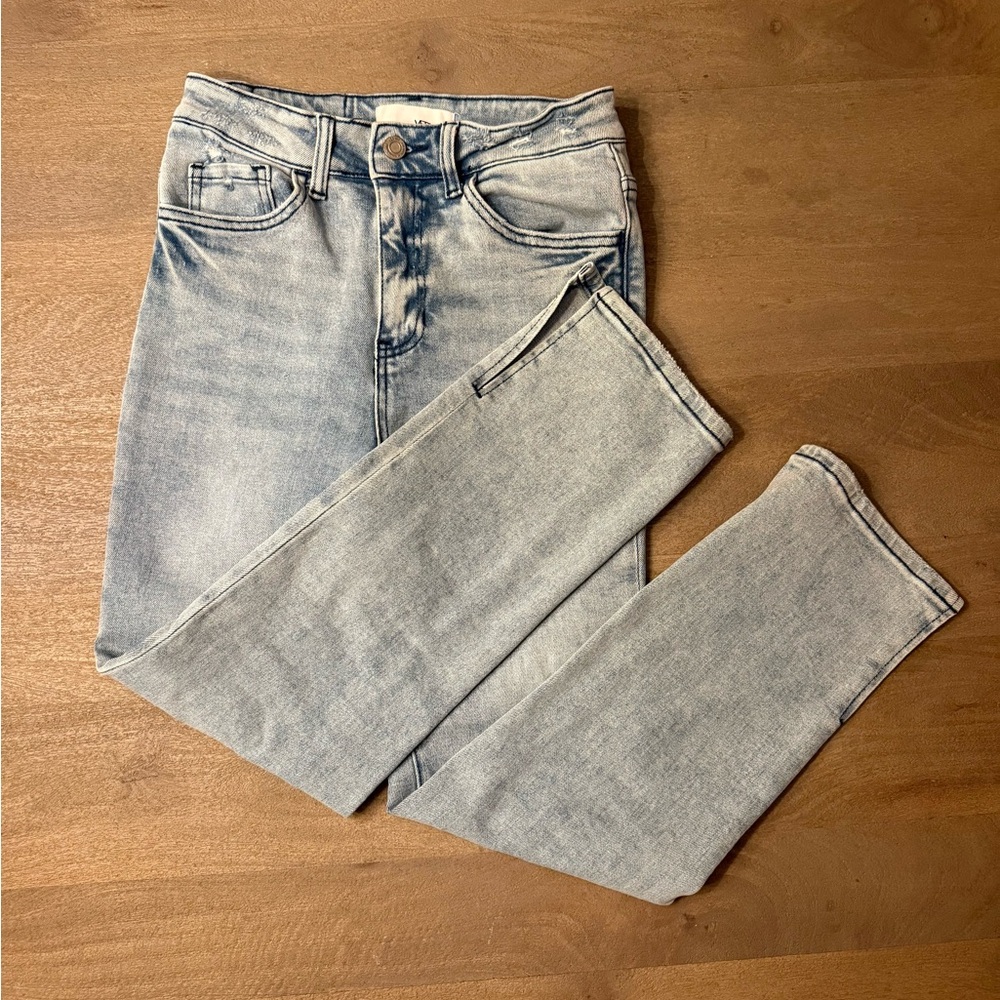 Vervet Side Split Hem Jeans, size 26.